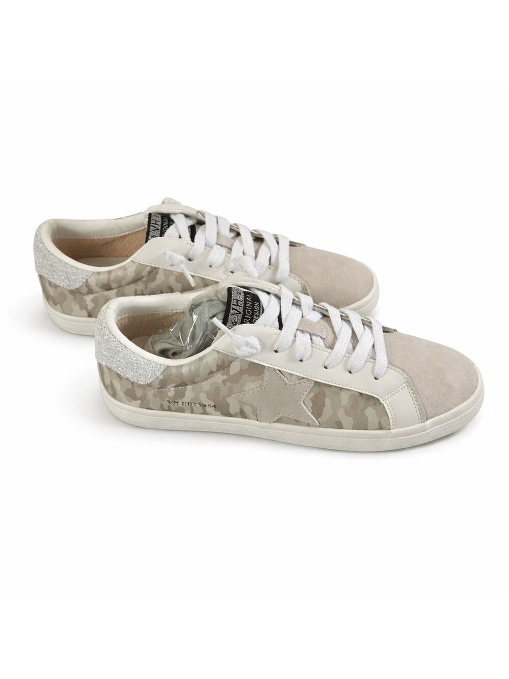 Vintage Havana Camo Star Sneakers Gray White
Size 8 NIB - Picture 2 of 14